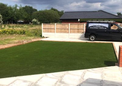 New Artificial Grass Lawn